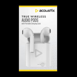 Acoustix True Wireless Earbuds - White