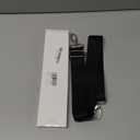 Hibate Black 55" x 1.5" Shoulder Bag Strap Replacement for Crossbody Duffle Messenger Bags Straps