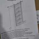 ROYMELO 38x84 Inch Glass Sliding Barn Door Slab and 6.6ft Hardware Kit Included, 5 Frosted Glass, LVL Wood Panel Covered with White Water-Proof Scratch-Proof PVC Surface, Simple DIY Assembly