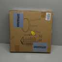 AOJEZOR Side Table: End Table for Indoor Use - Small Side Tables for Small Spaces All Matte Black with 3 Legged (16.9''Dia x 17''H)