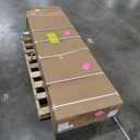 Merrithew at Home SPX Reformer Package with Reformer Box, Footstrap, Padded Platform Extender, and Metal Roll-up Pole Pilates Workouts at Home