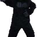 Child Deluxe Gorilla Costume (Large, Black)