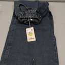 Boy's Cute Star Baggy Denim Pants Elastic Waist Pull On Jeans Straight Wide Leg Jeans for Teen Boys 8-14 Years