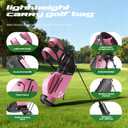 Junior Golf Stand Bag - Youth Golf Bag Ages 6-14+ Adult Lightweight Golf Stand Bag for Children & Adult