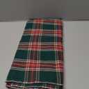 Softalker Christmas Checkered Tartan Table Runner - Green Buffalo Plaid Xmas Stain Resistant Washable Table Decoration for Dining/Parties/Holiday Decor, 13 x 70 Inch