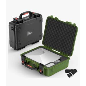 Starlink Mini Case, IP67 Waterproof Starlink Mini Hard Case with Portable Strap, Precision Cut Foam for Starlink Accessories, Starlink Bag for Travel Outdoor Camping Hiking