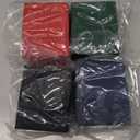 Mlikero 4 Pack Card Deck Box, Commander Deck Box Holds 400+ Single Sleeved Cards with 4 Dividers, Leather Magnetic Card Box Fit for MTG, TCG (4 Colors)