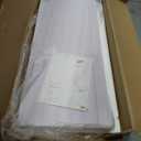 Wire Rack Covers for Shelves, 36*12 inch Wires Shelf Ccover, Shelfs Covers for Wire Shelving, Easy to cut Install Wires Shelf 0.31-inch Thick Moisture Durable Shelfs Liner for Kitchen, Pantry White