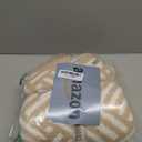 Snuggle Sac Ultra Soft Boho Throw Blanket for Couch Sofa Bed 50x60 inches, Reversible Beige Striped Blanket Microfiber Fluffy Fuzzy Cozy Knit Soft Throws Birthday Gifts for Women