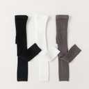 3 Pack Girls Toddler Baby Basic Ribbed Sweater and Leggings Footless Tights Kids Little Girls Dress Bottom Top Pants (M)