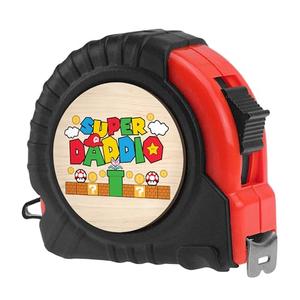GOSSBY Dad Measuring Tape - Super Daddio - Father's Day, Birthday, Christmas, Tool Gift for Dad from Daughter, Son, Kids - Stocking, Basket Stuffers - 25ft Tape Measure for Woodworking, Carpenter, Men
