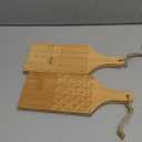 4 Pieces Wood Gnocchi Pasta Board Gnocchi Paddle Maker Garganelli Pasta Board Making Tools Set with Rolls Kitchen Gift Ideas