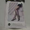 EXQUISLIFE Fleece Lined Tights Sheer Women - Fake Translucent Warm Pantyhose Leggings Sheer Thick Tights, for Winter (Black)