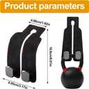 Car Purse Hook Purse Hook for Car Seats Headrest Car Seat Hooks,Heavy Duty Vehicle Organizer for Handbags, Groceries, Purses, Keep Car Tidy (Black, 2 Pack)