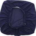 GARVALON Stretch Sofa Seat Cushion Covers Washable Couch Pillow Covers Sofa Cover for Moving Elastic Reusable Armchair Slipc (Dark Blue)