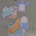 15 Pads Mini Funny Nurse Sticky Notes CNA Gifts Nursing Essentials Medical Themed Mini Notes Assorted Pads Self Stick Cute Memo for Gifts Hospital