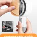 Pet Spray Brush for Cats & Dogs, 3-in-1 Grooming Tool with Cool Mist, 2-Speed Spray Settings, Removes Dander & Deshedding, One-Touch Self-Cleaning Hair Brush, for Long Short Hair Pets