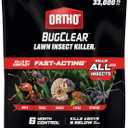 Ortho BugClear Lawn Insect Killer1 - Lawn Bug Killer Granules, Kills Ants, Spiders, Ticks, Fleas, & Grubs, Treats up to 33,000 sq. ft., 20 lb.