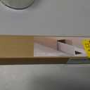 100% Blackout PVC Light Blocking Strips for Window Shades and Blinds, Block Light Along The Sides of Blackout Blinds, Easy to Install. (White 58" 2pc), 58 inches x 1.6 inches