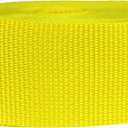 Strapworks Heavyweight Polypropylene Webbing - Heavy Duty Poly Strapping for Outdoor DIY Gear Repair, 1 Inch x 10 Yards - Yellow