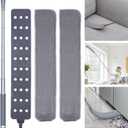 Retractable Gap Dust Cleaner Cleaning Tools with 2 Microfiber Dusting Cloths Long Handle 60inches Washable and Retractable Duster Brush for Cleaning Under Appliances Furniture Couch Fridge