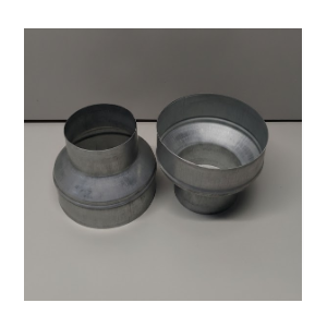 UCT Reducter 8 to 6 Air Ducting Reducer Increaser Air Duct Adapter or Round Metal Pipe Reducer