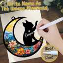 Boston Terrier Memorial Suncatcher - Personalized Bostie Ornament With Name Date, Rainbow Bridge Sympathy Card - Dog Passing Away Bereavement Gift