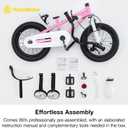 RoyalBaby Kids Bike with Dual Handbrake for Beginners,12 14 16 18 20 Inch Bicycle for Boys & Girls Ages 3-10 Years