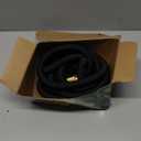 Flexi Hose Lightweight Expandable Garden Hose, 50FT - Retractable Garden Hose, Water Hose - No-Kink Flexibility, 3/4 Inch Solid Brass Fittings and Double Latex Core (Black)