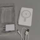 Magnetic Wireless Charger for iPhone: 3 in 1 Travel Charging Station for Apple Devices for iPhone 17 Air 16 15 14 13 12 Pro Max Plus - Foldable Charging Pad for Apple Watch Series & Airpods 4 3 2 Pro (White)