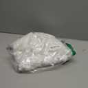 Oubonun Tablecloths for Rectangle Tables, Cotton Linen Waterproof Farmhouse Table Cloth with Boho Tassels  Wrinkle Free, Wipeable & Washable for Kitchen & Dining, 55''x86'', 6-8 Seats (Beigeblue Stripe)