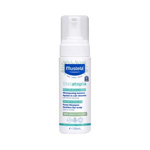 Mustela Stelatopia Eczema-Prone Skin Foam Shampoo for Newborn & Baby with - with Natural Avocado & Sunflower Oil - Fragrance-Free & Tear Free - 5.07 fl. oz. Mustela Stelatopia Eczema-Prone Skin Foam Shampoo for Newborn & Baby with - with Natural Avocado & Sunflower Oil - Fragrance-Free & Tear Free - 5.07 fl. oz.