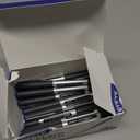 EYEYE 0.5mm Rollerball Pens Blue, 50 Pack Extra Fine Point Liquid Ink Roller Ball Pen Quick Dry, Blue Ink Pens Fine Point Smooth Writing Pen for Journaling, Note Taking, Office, School Supplies