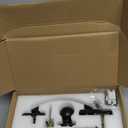 Goldenwarm Front Door Handle and Deadbolt Set, Oil Rubbed Bronze Front Door Lock Set, Front Door Lock Set with Reversible Knob Handle