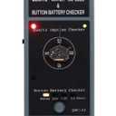 Battery Tester, Checking Tool Watch Movement Tester Dual Use Impulse Watch Button Battery Level Checker Home Watch Utility