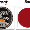 4 x 4 3D Emblem Automotive Badge Round Emblem Decals Car Badge Decals Stickers Stickers (B R)