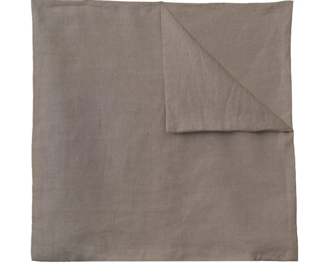 Luxury Washed Soft Organic 100 Pure Linen Belgian Flax Pillow Accent Large Solid Square Toss Euro Sham Cover Reversible Decorative Brown Cases Tan Beige Piilow Throw Pillows Protector Covers 24x18