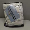 INOVADAY 100% Blackout Curtains 72 Inches Length 2 Panels Set, Back Tab/Rod Pocket Linen Black Out Curtains for Bedroom, Thermal Insulated Window Drapes - Beige, W50 X L72