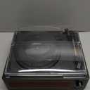 Vinyl Record Player with Speakers Vintage Turntable for Vinyls Records Belt-Driven Turn Table Support 3-Speed, Wireless Playback, Headphone, AUX-in, RCA Line LP Phonograph for Sound Enjoyment Black