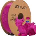 3D Printing Filament High-Speed PLA Filament 1.75mm 300mm/s 1kg Cardboard Spool Dimensional Accuracy +/- 0.03 mm Fit Most 3D FDM Printer-Purple