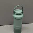 Momcozy 22oz Portable Breast Milk Cooler for Outdoor, Life Saver with 360 Total Cooling for 24 Hours, Larger Capacity Travel Breastmilk Chiller with 2pcs Baby Bottles for Breastmilk Storage, Green