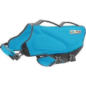Outward Hound Dawson Swim Dog Life Jacket, High-Performance Neoprene Dog Life Vest for Swimming, Boating, and Water Safety, XL, Blue (X-Large (Chest Girth: 33"-44"))