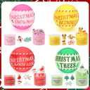2 x Christmas Stocking Stuffers for Kids - 4 Pre-Filled Slime Balls - Christmas Slime Kit, DIY Xmas Gifts Party Favors & Classroom Rewards Non-Toxic Sensory Toys for Teens Girls Boys 4-12