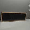 Magnetic Chalkboard for Wall, Long Chalk Board, Wall Hanging Menu for Restaurant, Food Truck, Kitchen, Chalk Board for Kitchen, Bar & Home Decor 11.8" x 35.4"