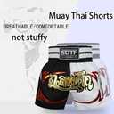Boxing Shorts for Women Training MMA Shorts for Men BJJ Muay Thai Shorts Men Fight (TQ9, S Waist 22.8")