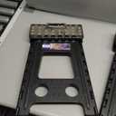 ACKO 2PACK Folding Step Stool - 13" Height Premium Heavy Duty Foldable Stool for Kids and Adults, Kitchen Garden Bathroom Stepping Stool (Black, 2PACK)