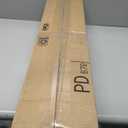 Gaiam Essentials Thick Yoga Mat Fitness & Exercise Mat with Easy-Cinch Carrier Strap, French Rose, 72"L X 24"W X 2/ 5 Thick, 10mm