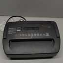 Bonsaii 12-Sheet Cross Cut Paper Shredder, 5.5 Gal Home Office Heavy Duty Shredder for Paper, Credit Card, Mail, Staples, with Transparent Window, High Security Level P-4 (C275-A)