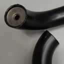 16 Inch L-Shaped Black Bathroom Grab Bars with 20 Inch Straight Munzong Toilet Handicap Grab Rail,Anti Slip Stainless Steel Knurled Safety Handle Support Elderly Injury Senior