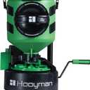 Hooyman Manual Spreader with 35lb Hopper, Detaching Harness, 10-20ft Throw Radius and Adjustable Seed Rate for Seeding Food Plots and Land Management